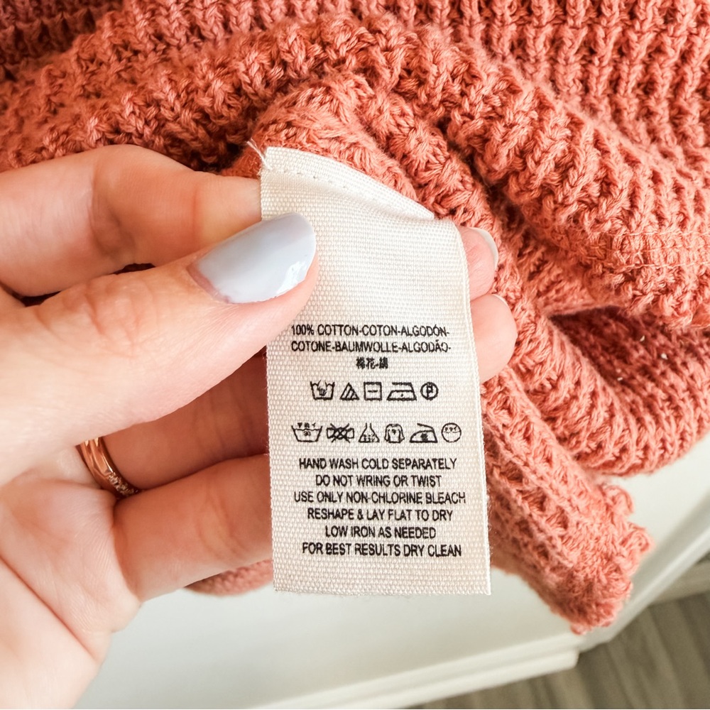 Free People Sunrise Sunset Cold Shoulder Sweater - Picture 11 of 12